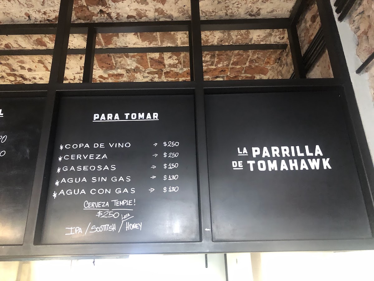 TOMAHAWK Photo Menu 8