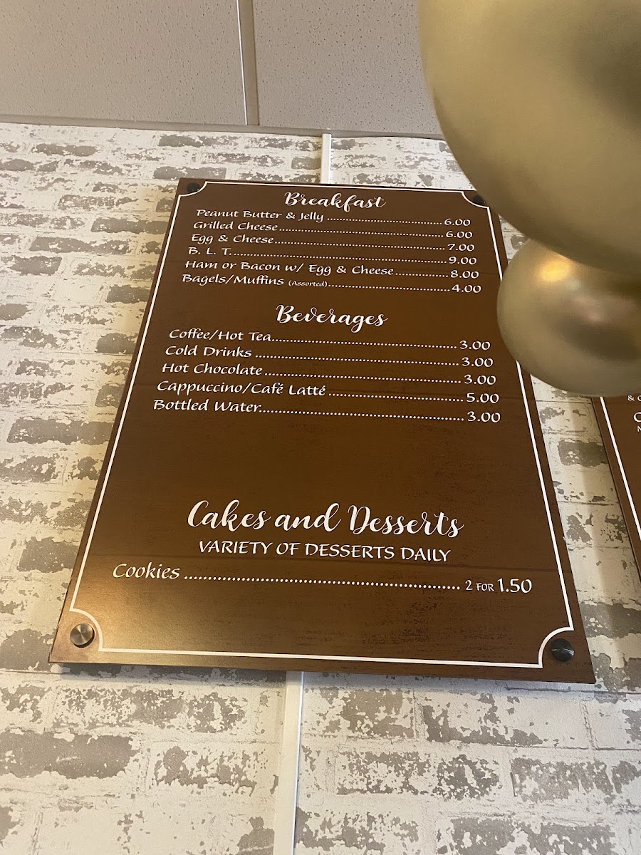Downtown Cafe Photo Menu 2