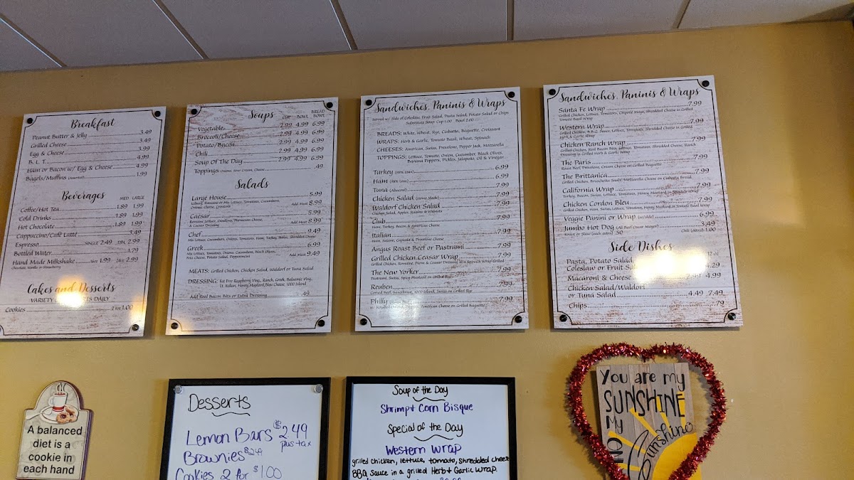 Downtown Cafe Photo Menu 3