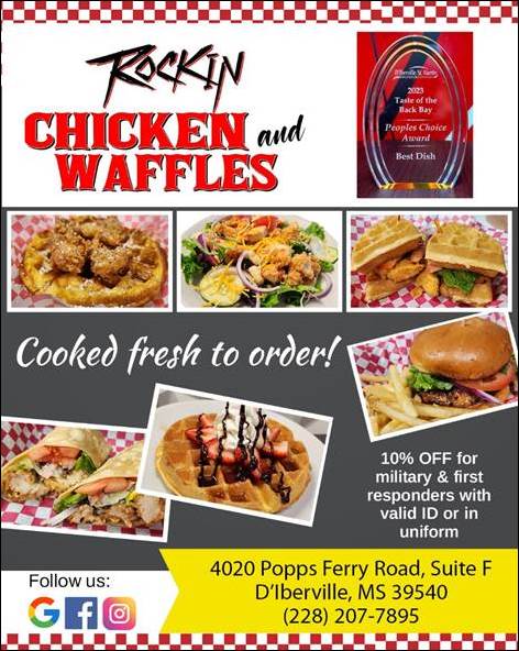 Rockin Chicken and Waffles Photo Menu 10
