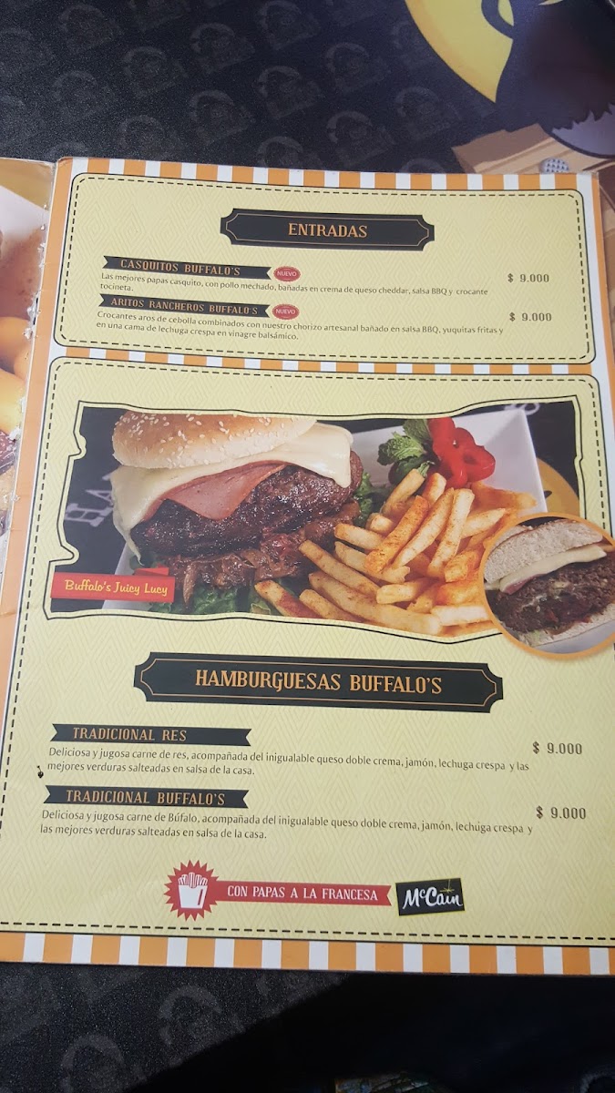 BUFFALO'S & CO. Photo Menu 3