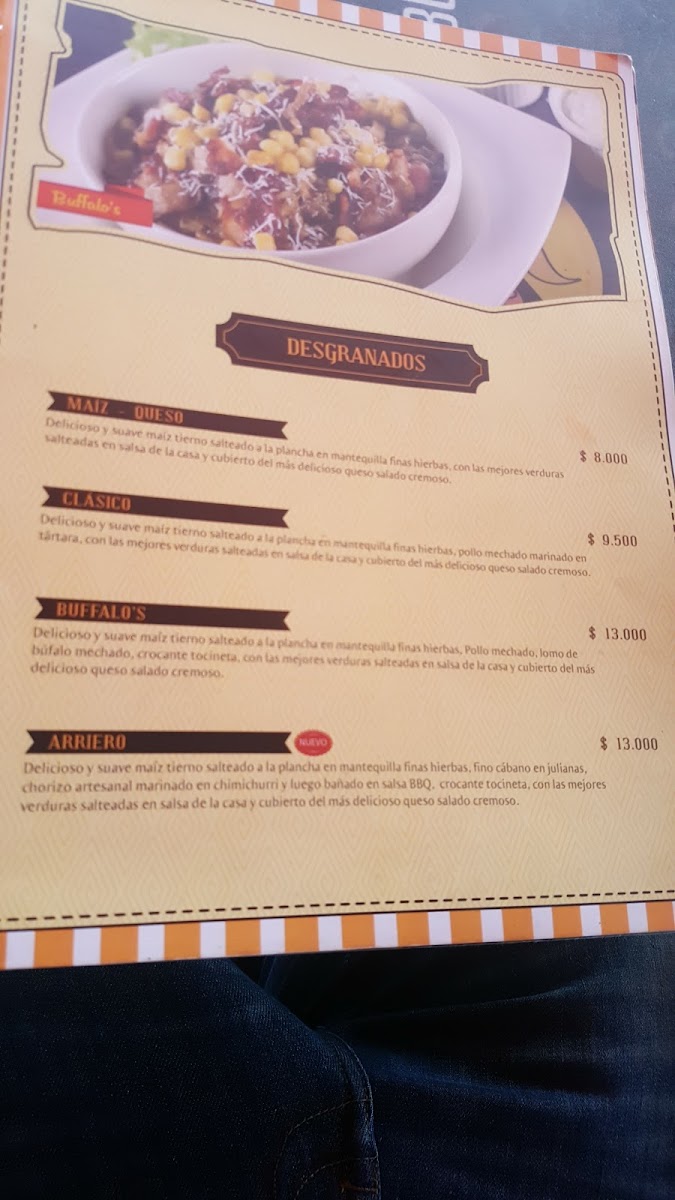 BUFFALO'S & CO. Photo Menu 4