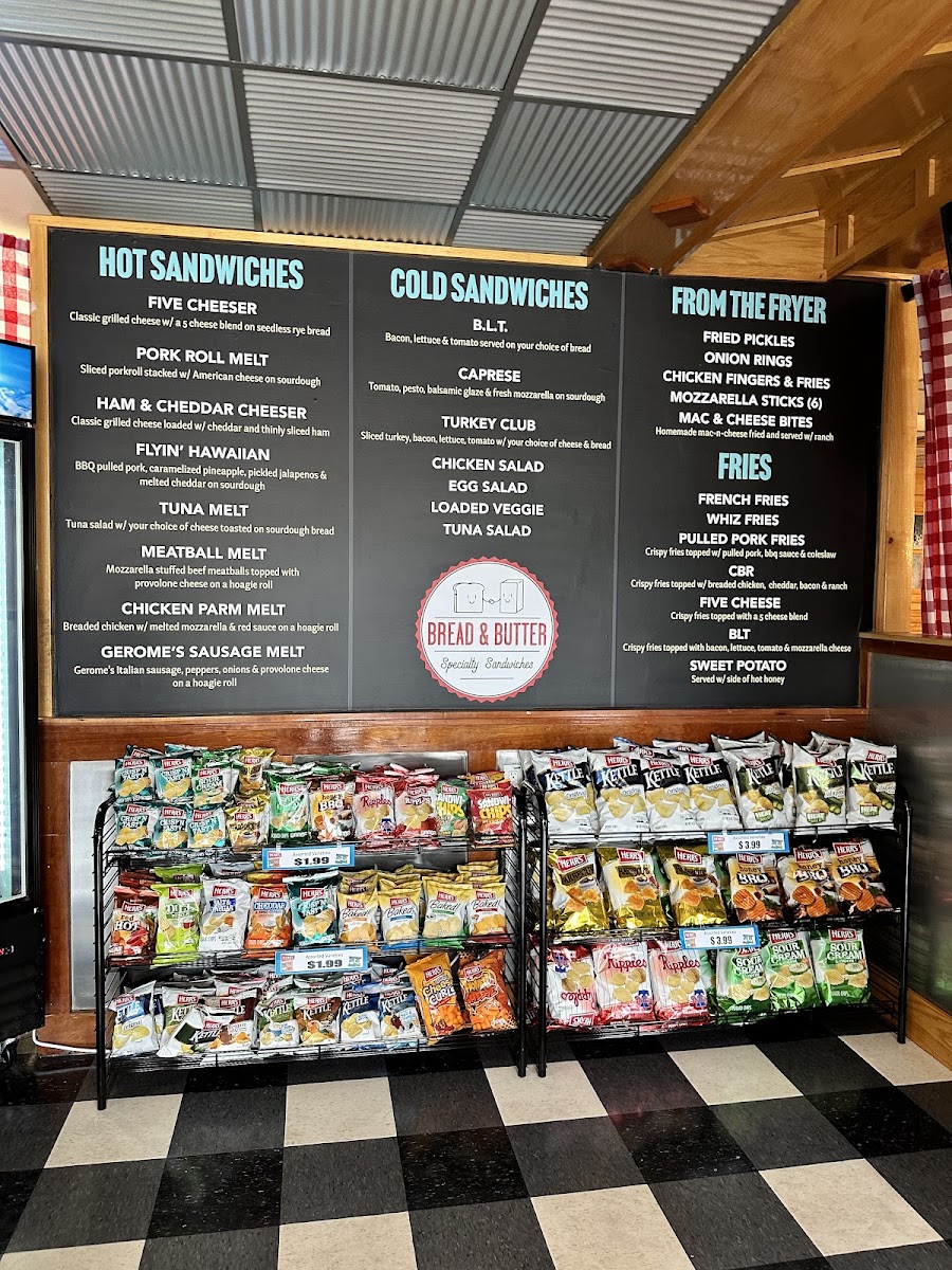 Bread and Butter Specialty Sandwiches Photo Menu 5