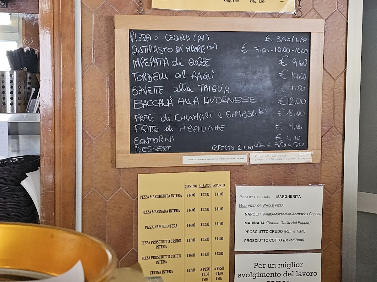 Pizzeria da Rizieri Photo Menu 1