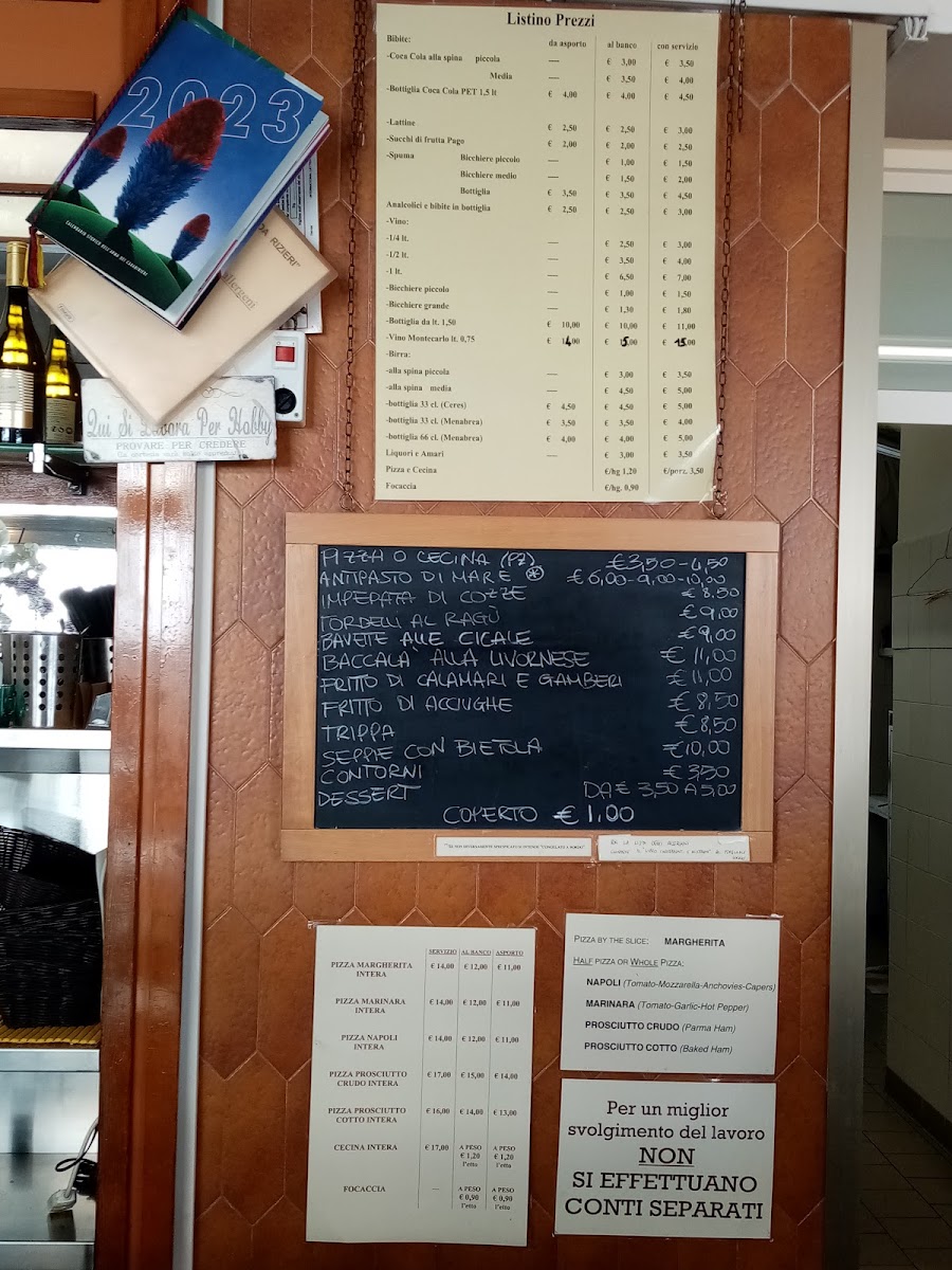 Pizzeria da Rizieri Photo Menu 2