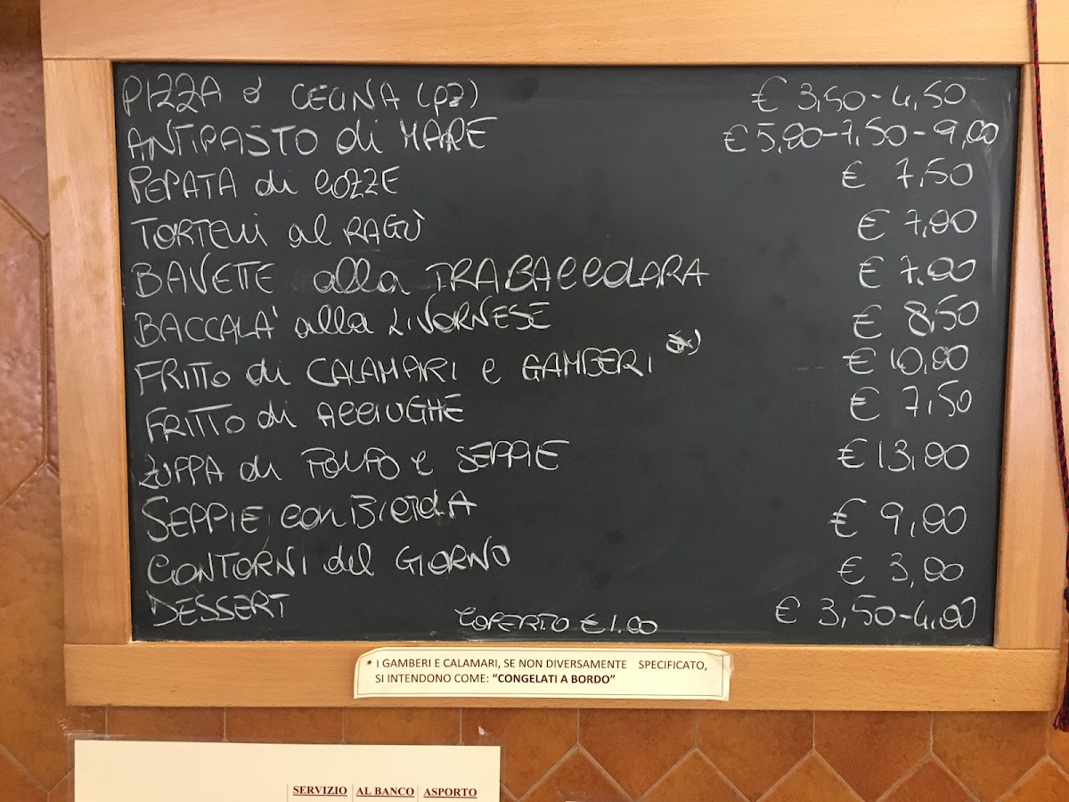Pizzeria da Rizieri Photo Menu 3
