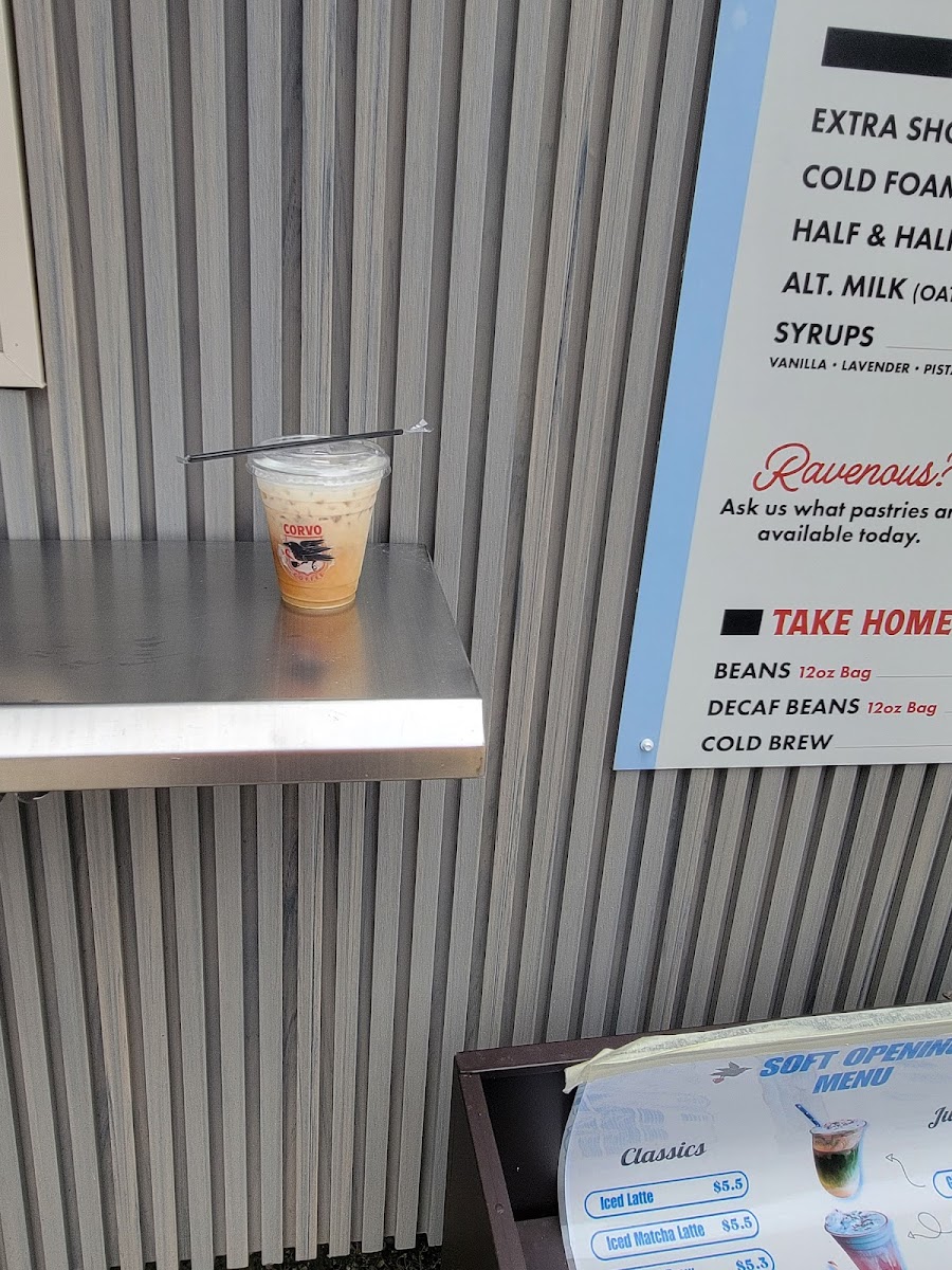 Corvo Coffee Photo Menu 7
