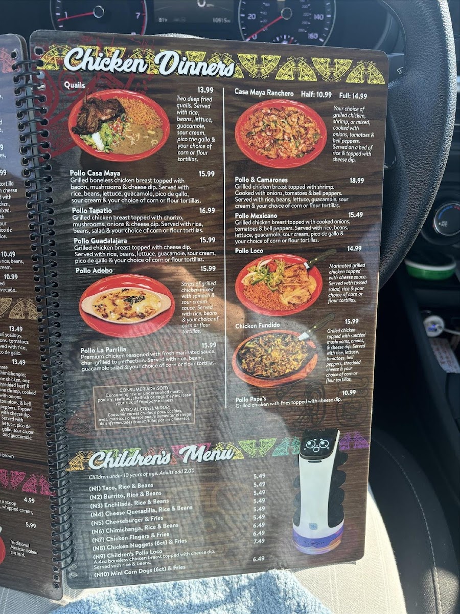 Casa Maya Inc Photo Menu 3