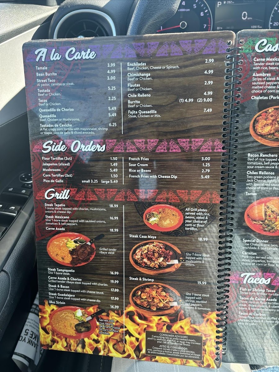 Casa Maya Inc Photo Menu 7