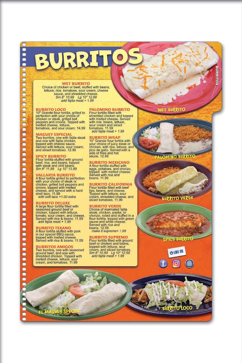 El Maguey Grill Mexican Restaurant Photo Menu 4