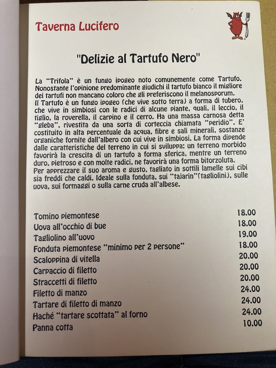 Taverna Lucifero Photo Menu 3