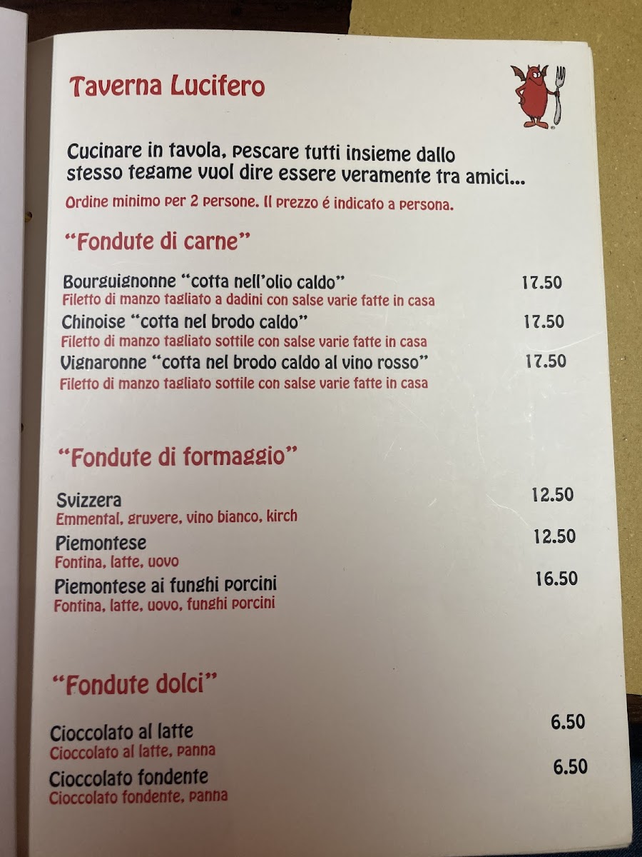 Taverna Lucifero Photo Menu 5