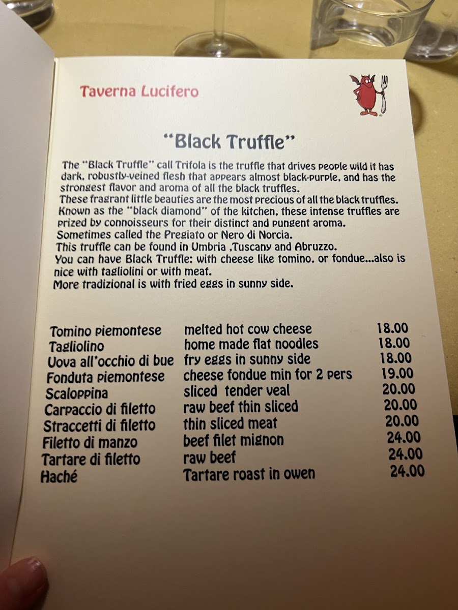 Taverna Lucifero Photo Menu 8