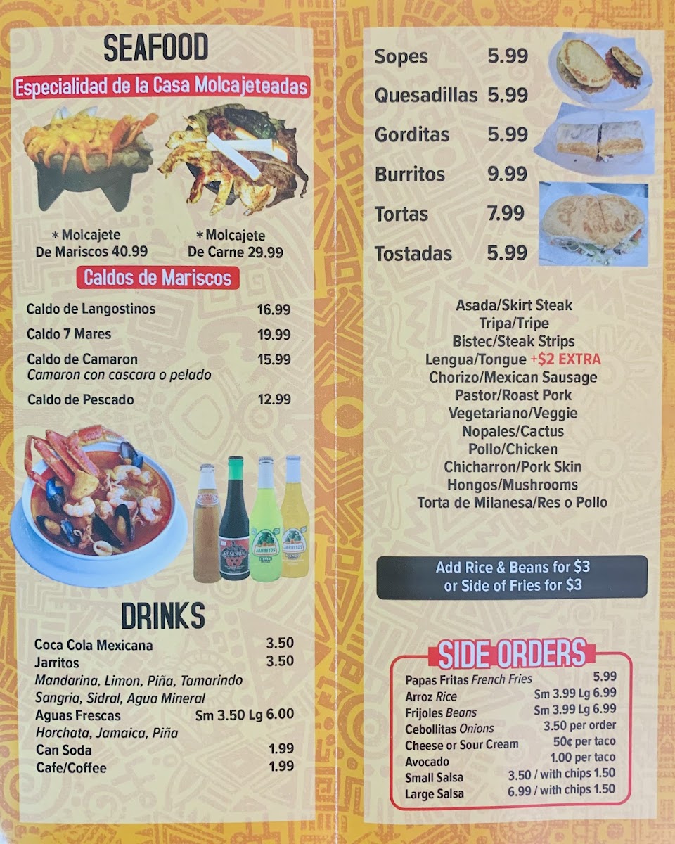 Taqueria los Molcajetes #2 Photo Menu 3