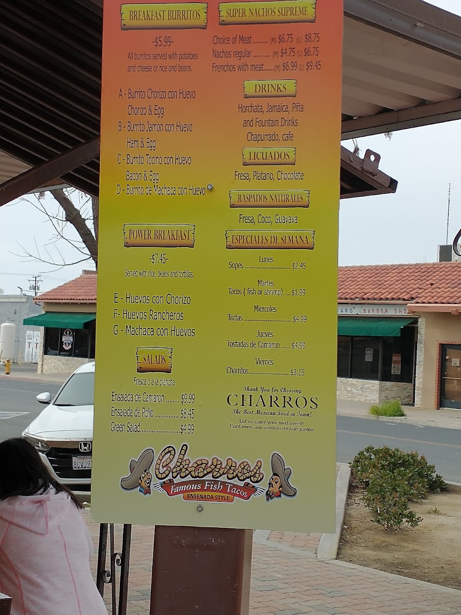 Charros Mexican Food Photo Menu 6