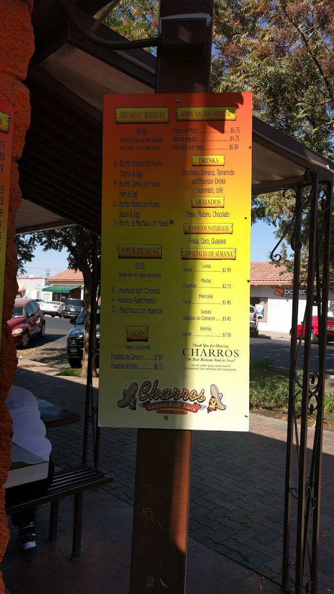 Charros Mexican Food Photo Menu 8