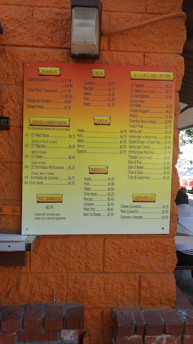 Charros Mexican Food Photo Menu 9