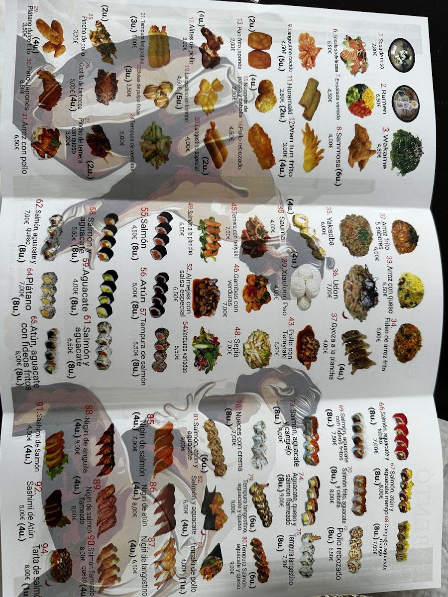 Restaurant Japones Tempura Photo Menu 7
