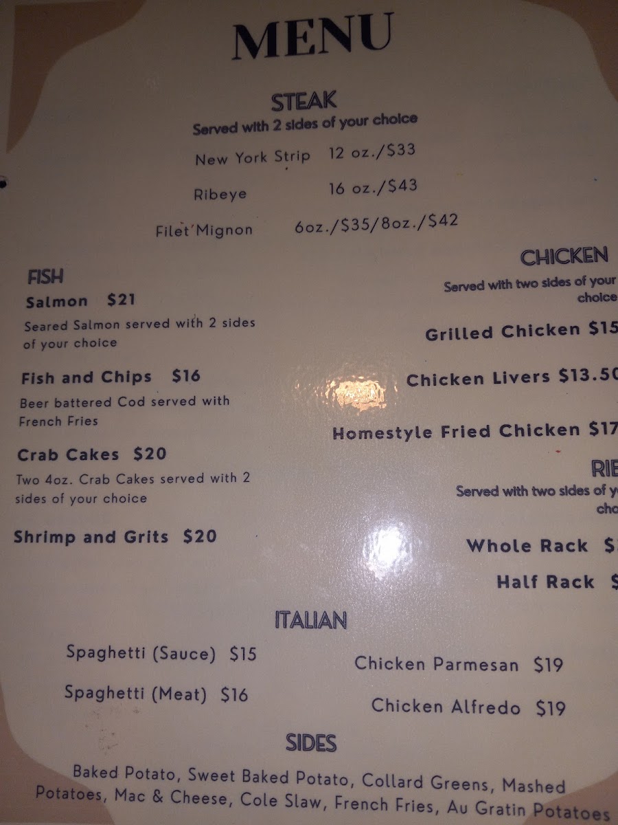 Barnyard BBQ Photo Menu 3