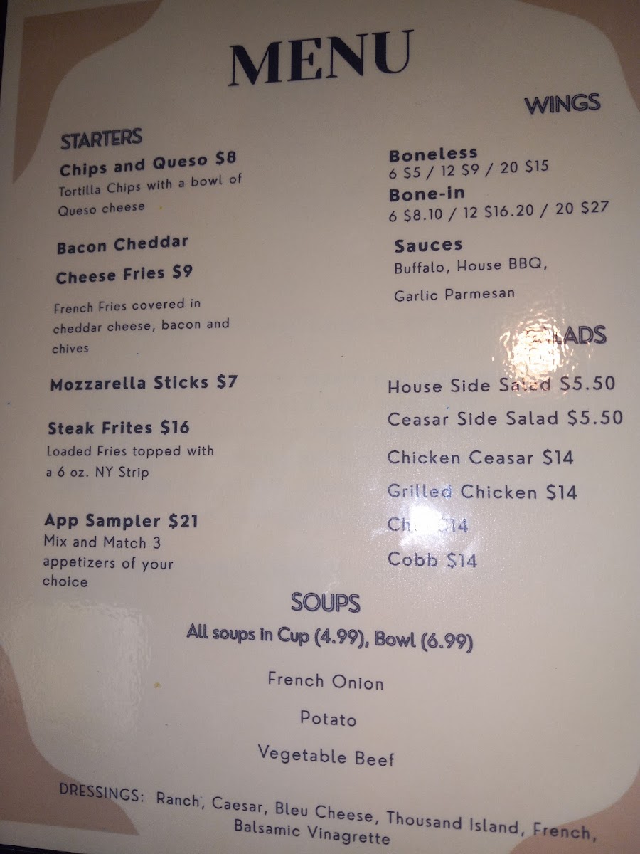 Barnyard BBQ Photo Menu 4