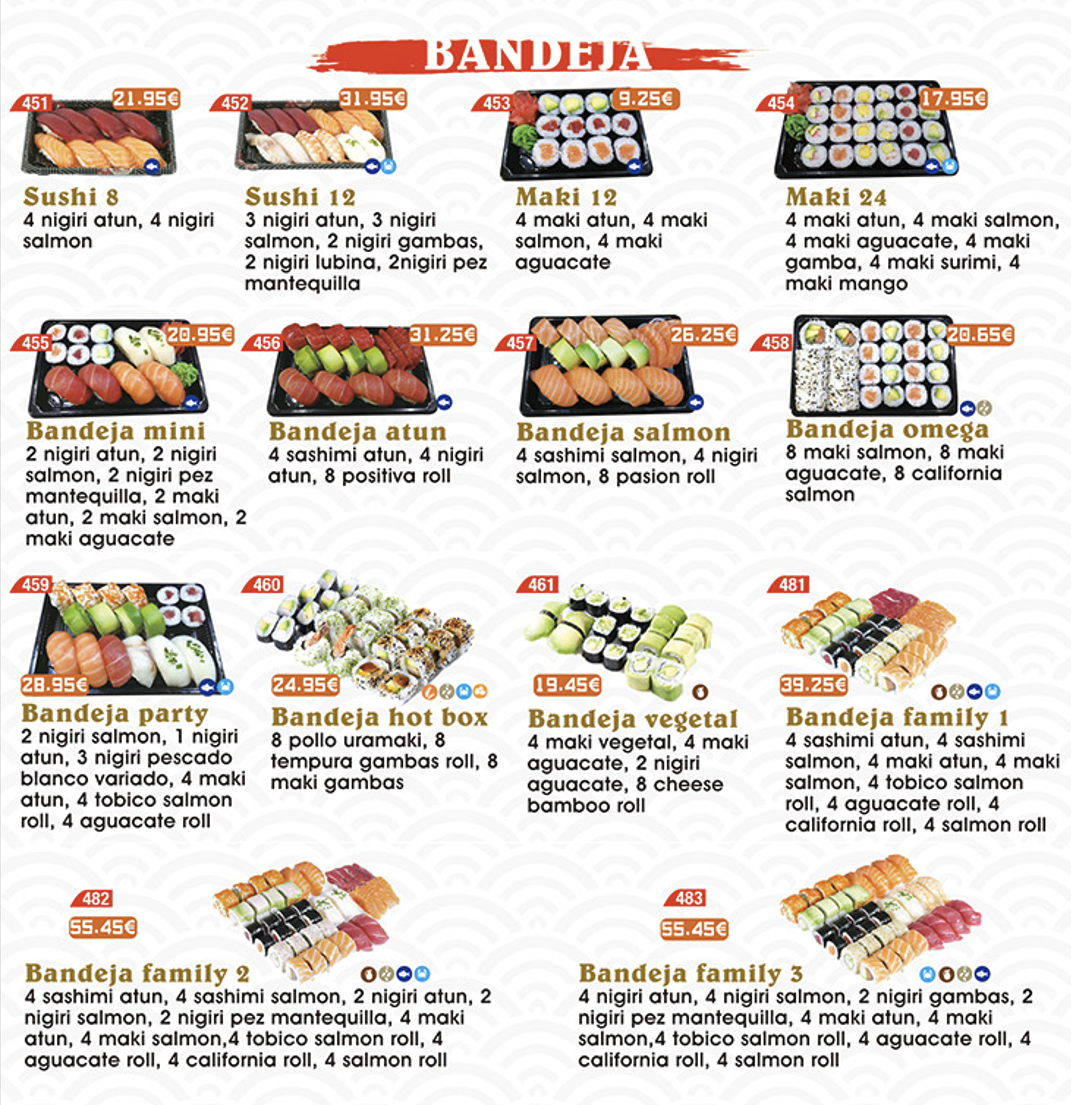 Ichibanice Sushi Ramen Photo Menu 1