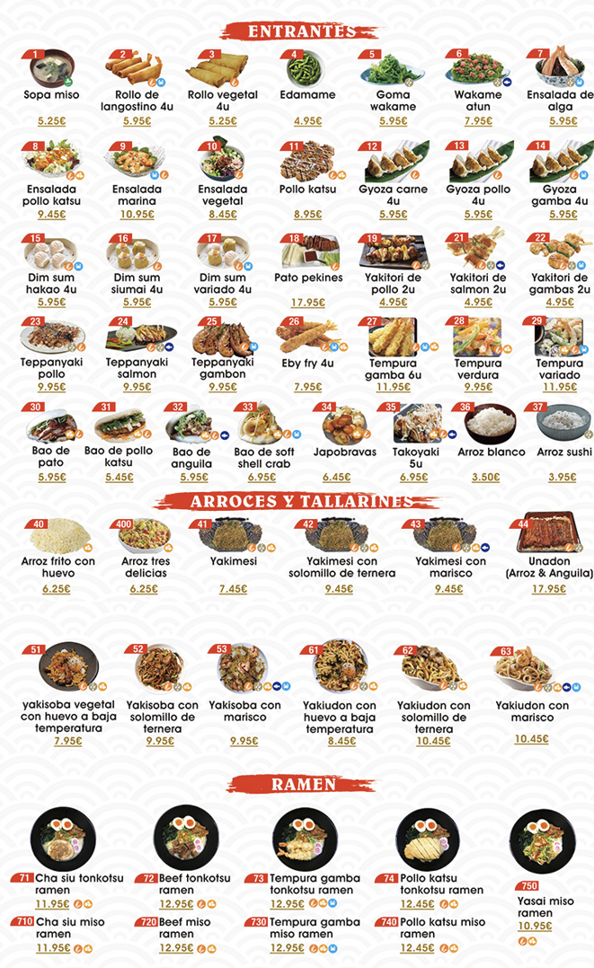 Ichibanice Sushi Ramen Photo Menu 4