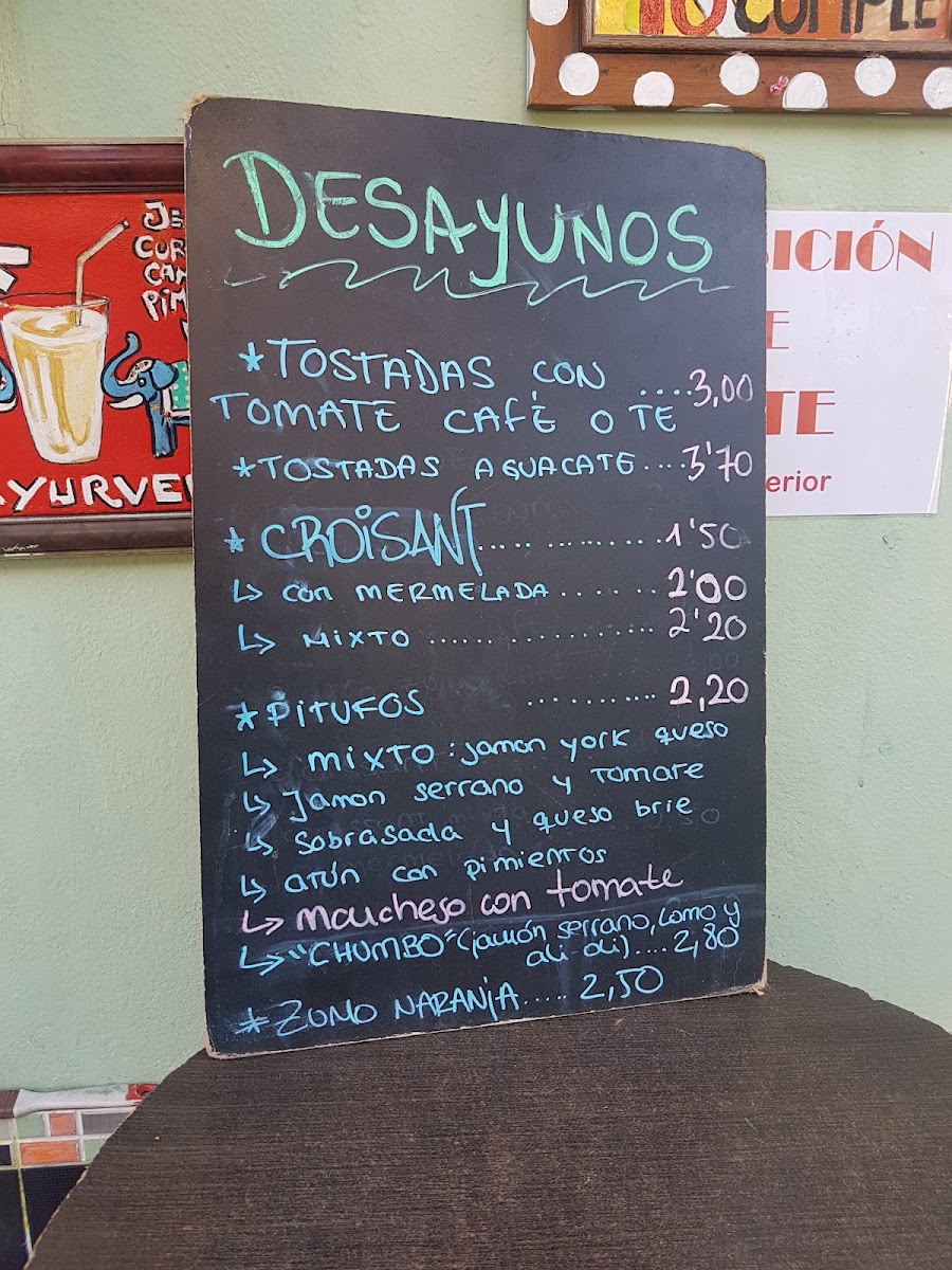 Chumbera café Photo Menu 1