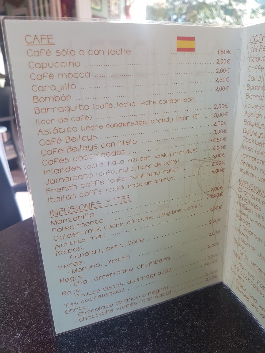 Chumbera café Photo Menu 4