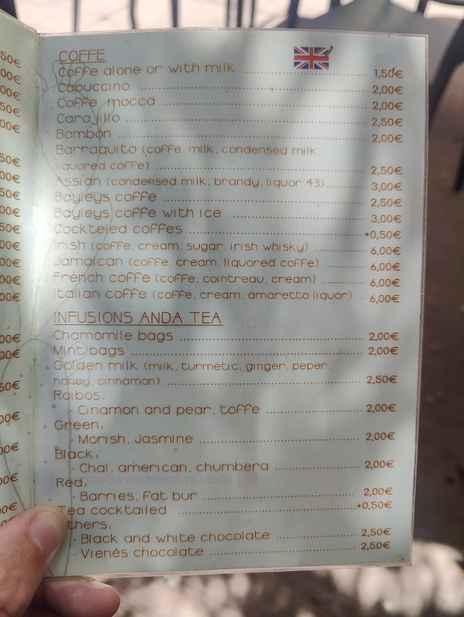 Chumbera café Photo Menu 5