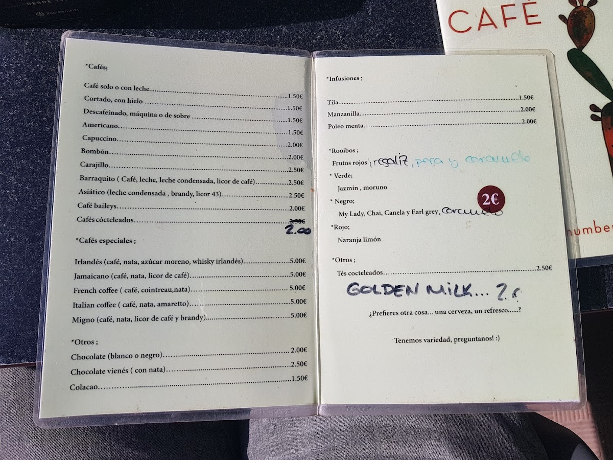 Chumbera café Photo Menu 6