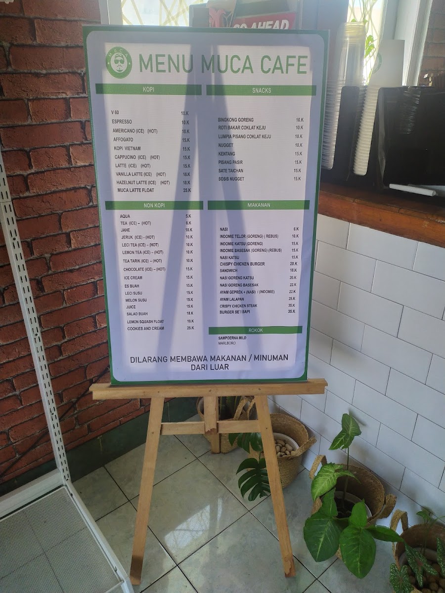 MUCA cafe Photo Menu 2