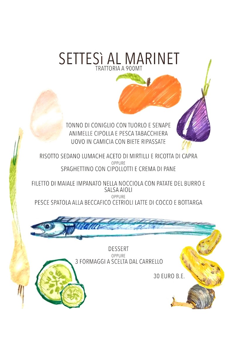 SETTESì al MARINET trattoria900mt Photo Menu 6
