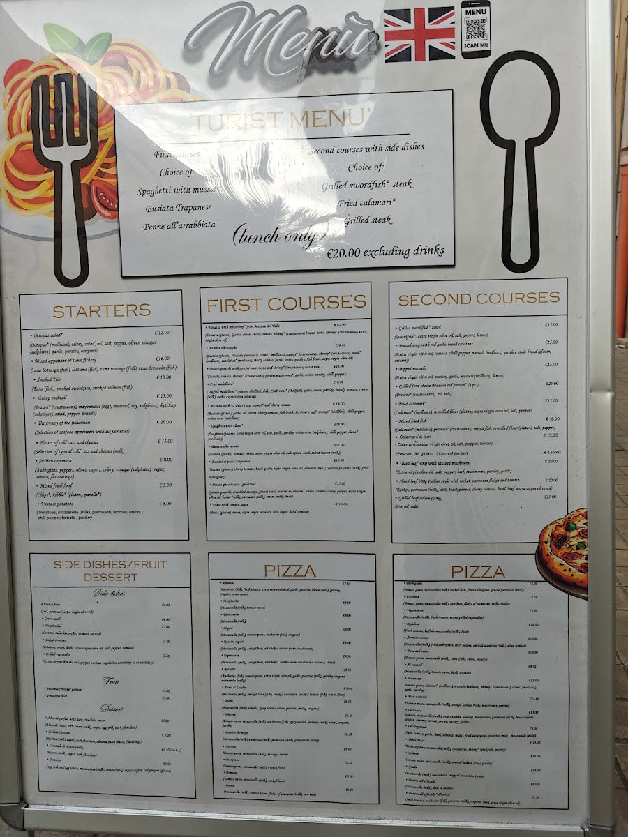 Trattoria Pizzeria La Fenice Photo Menu 1