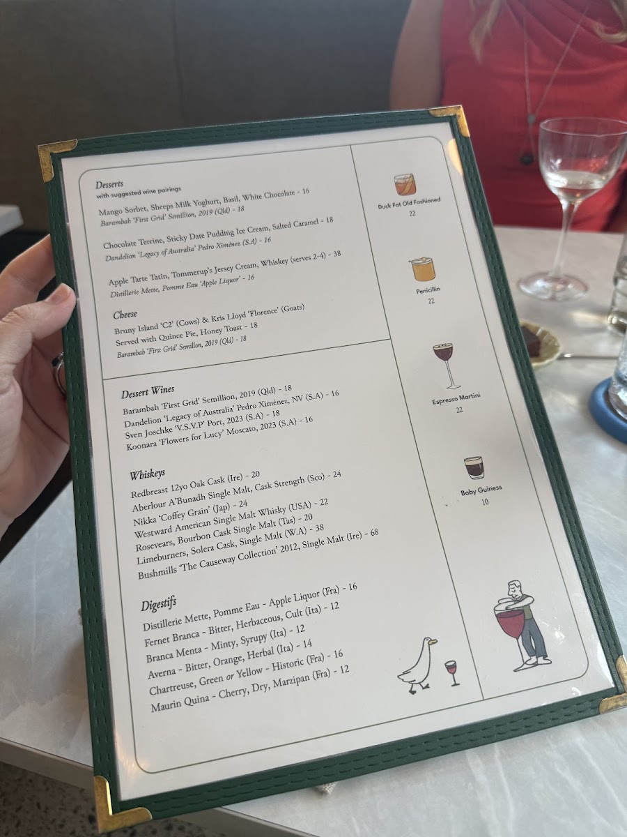 Clarence Restaurant Photo Menu 5