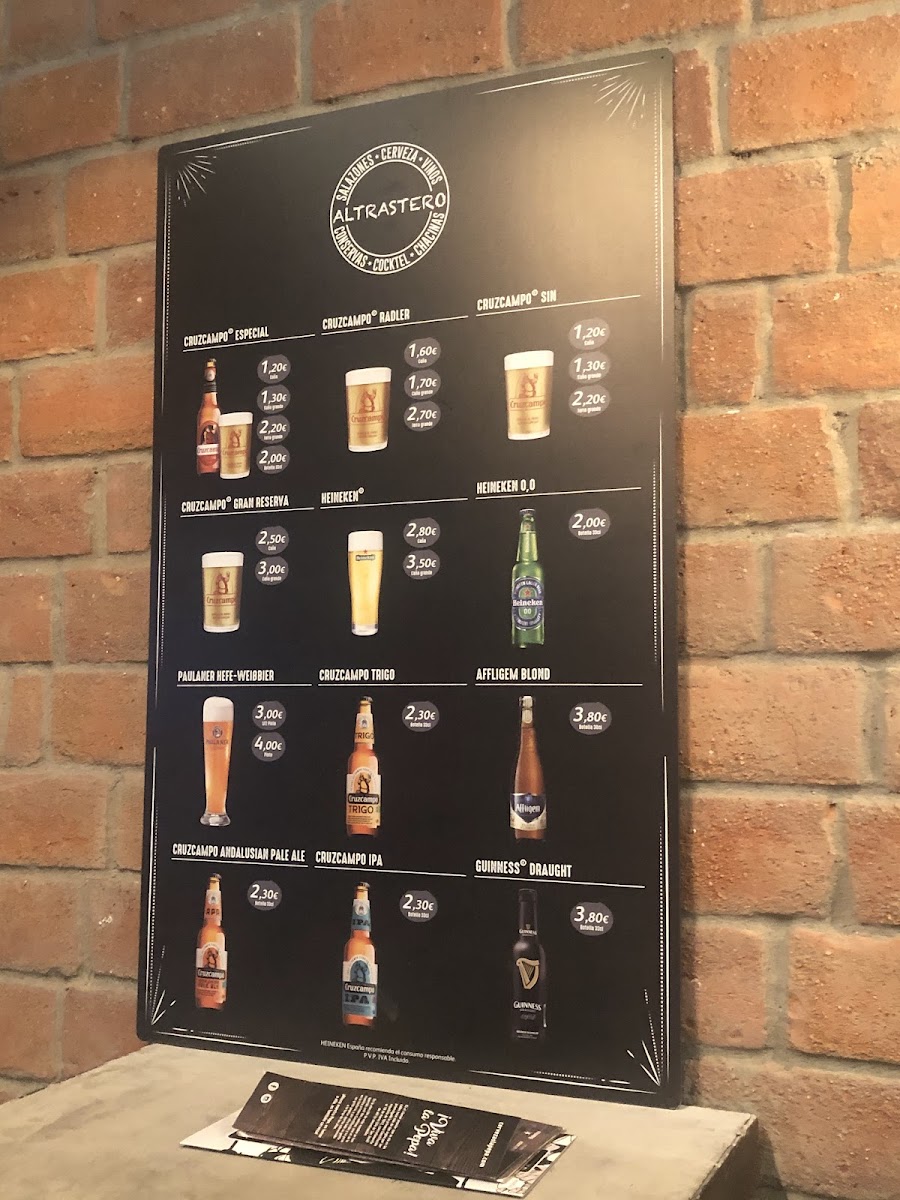 Cerveceria Altrastero Photo Menu 3