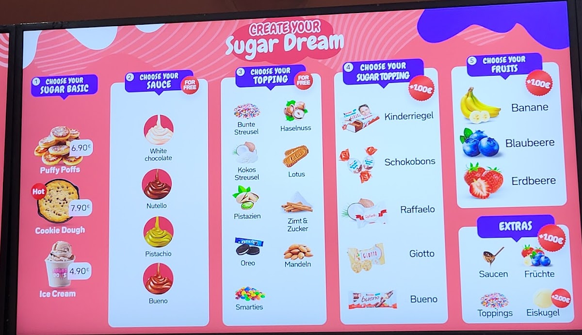 Sugar Rolls Photo Menu 1