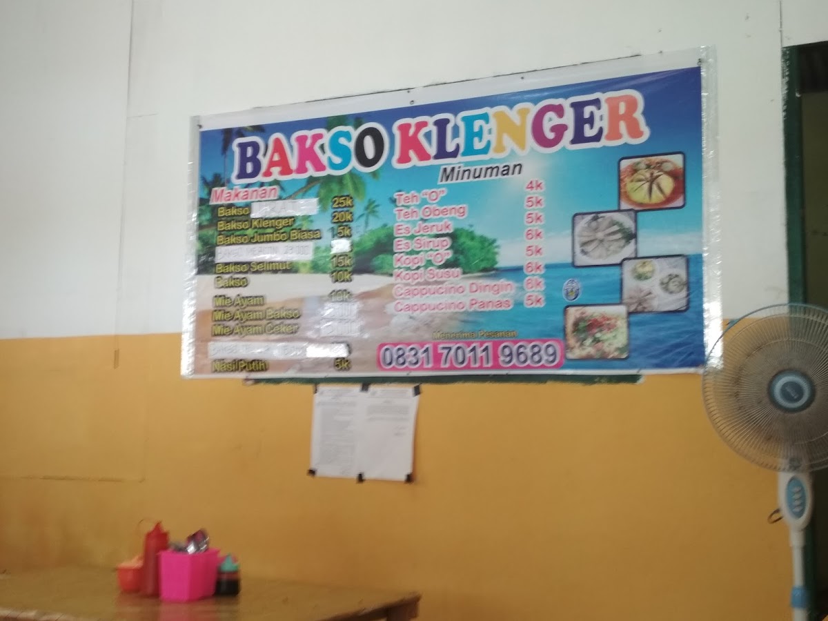 Bakso Klenger Photo Menu 1