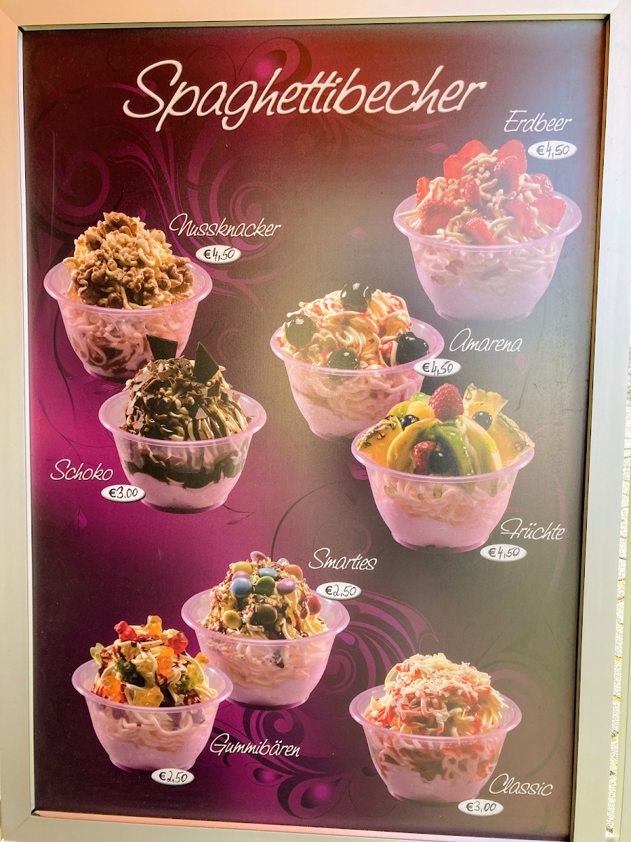 Eiscafé Cervo Photo Menu 1