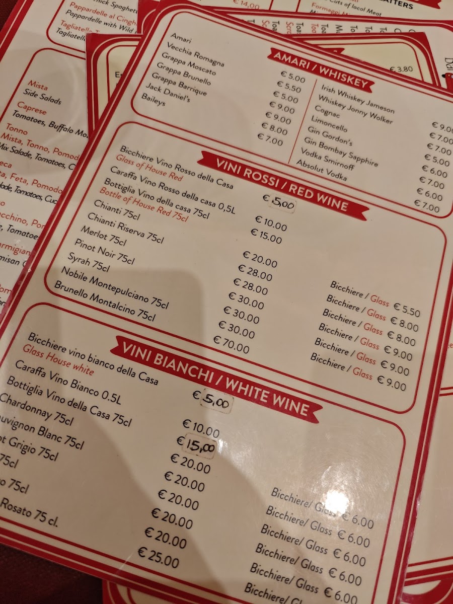 Bar 500 Photo Menu 1