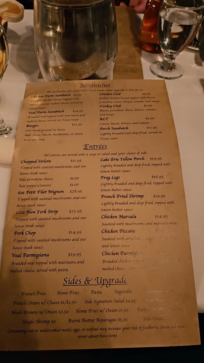 Angelo's Northwood Villa Photo Menu 8