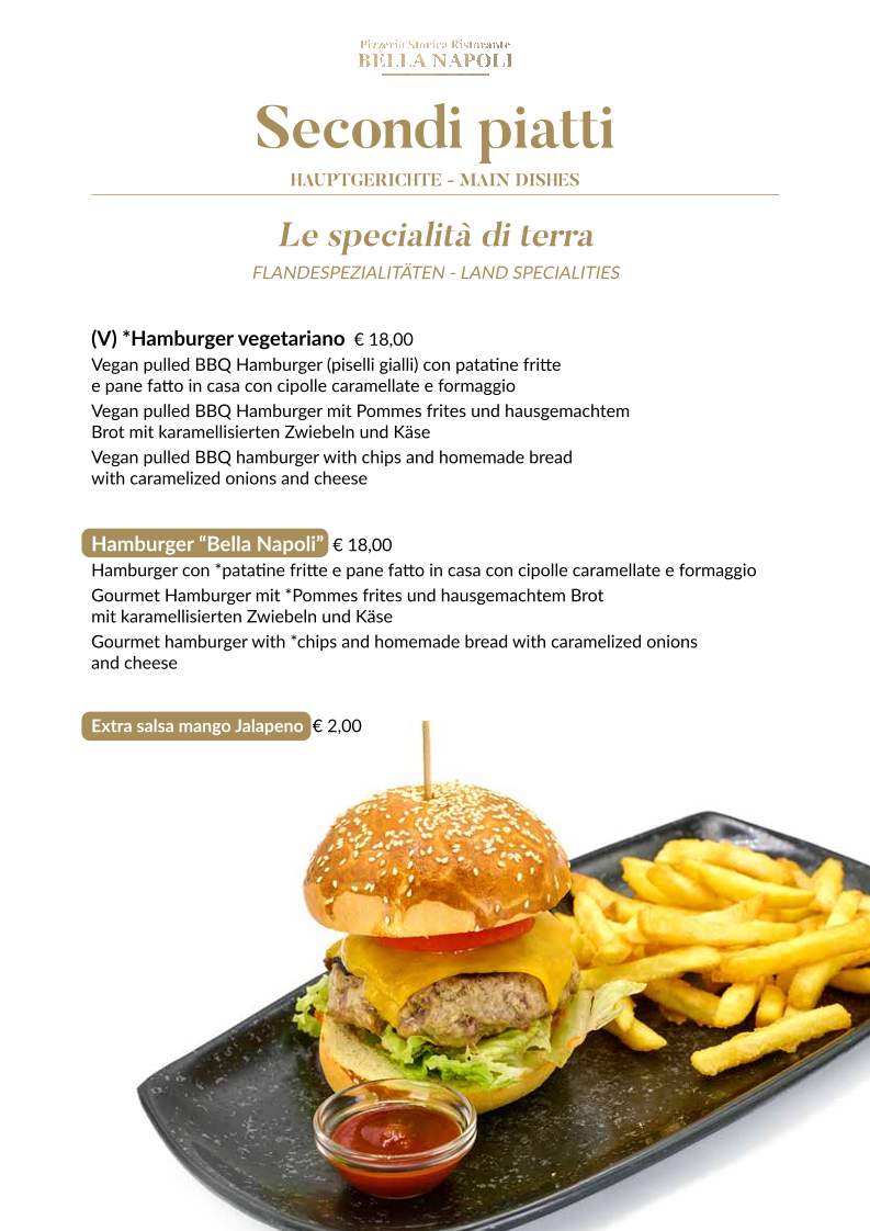 Bella Napoli Photo Menu 2