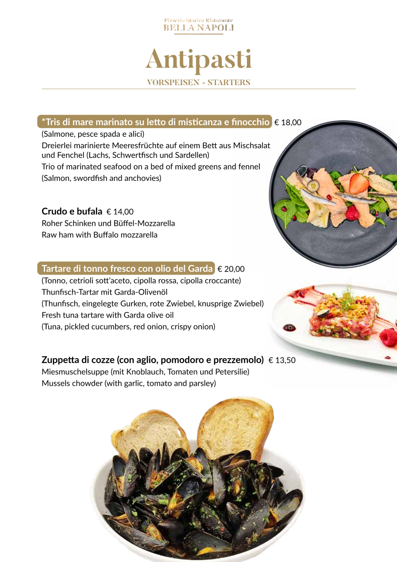 Bella Napoli Photo Menu 8