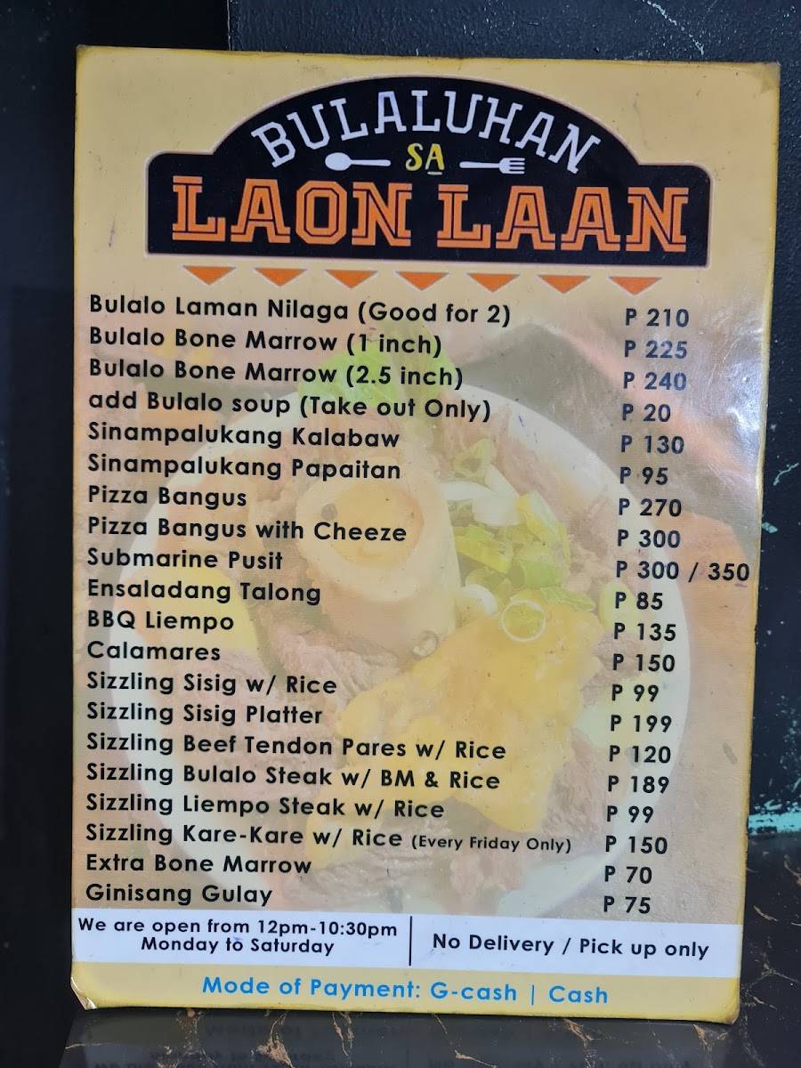 Bulaluhan Sa Laon laan Photo Menu 6