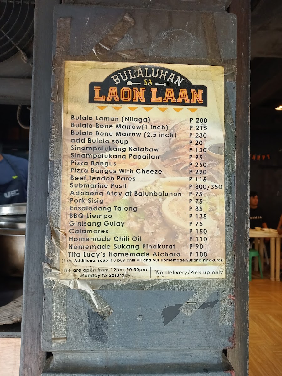 Bulaluhan Sa Laon laan Photo Menu 7
