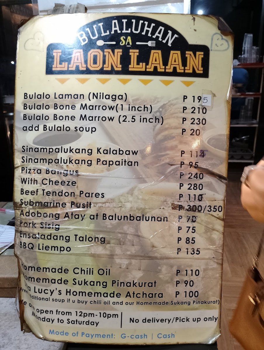 Bulaluhan Sa Laon laan Photo Menu 8