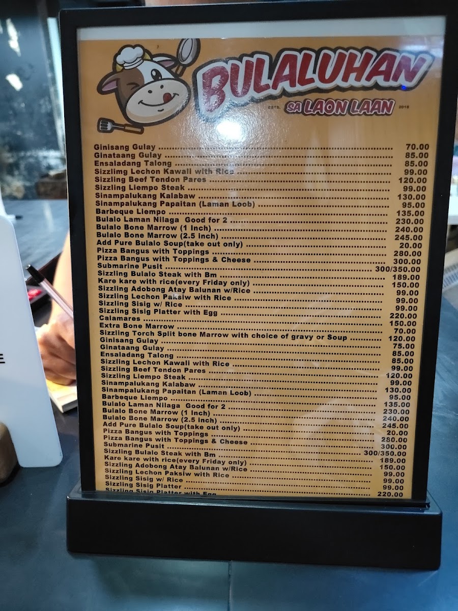 Bulaluhan Sa Laon laan Photo Menu 9