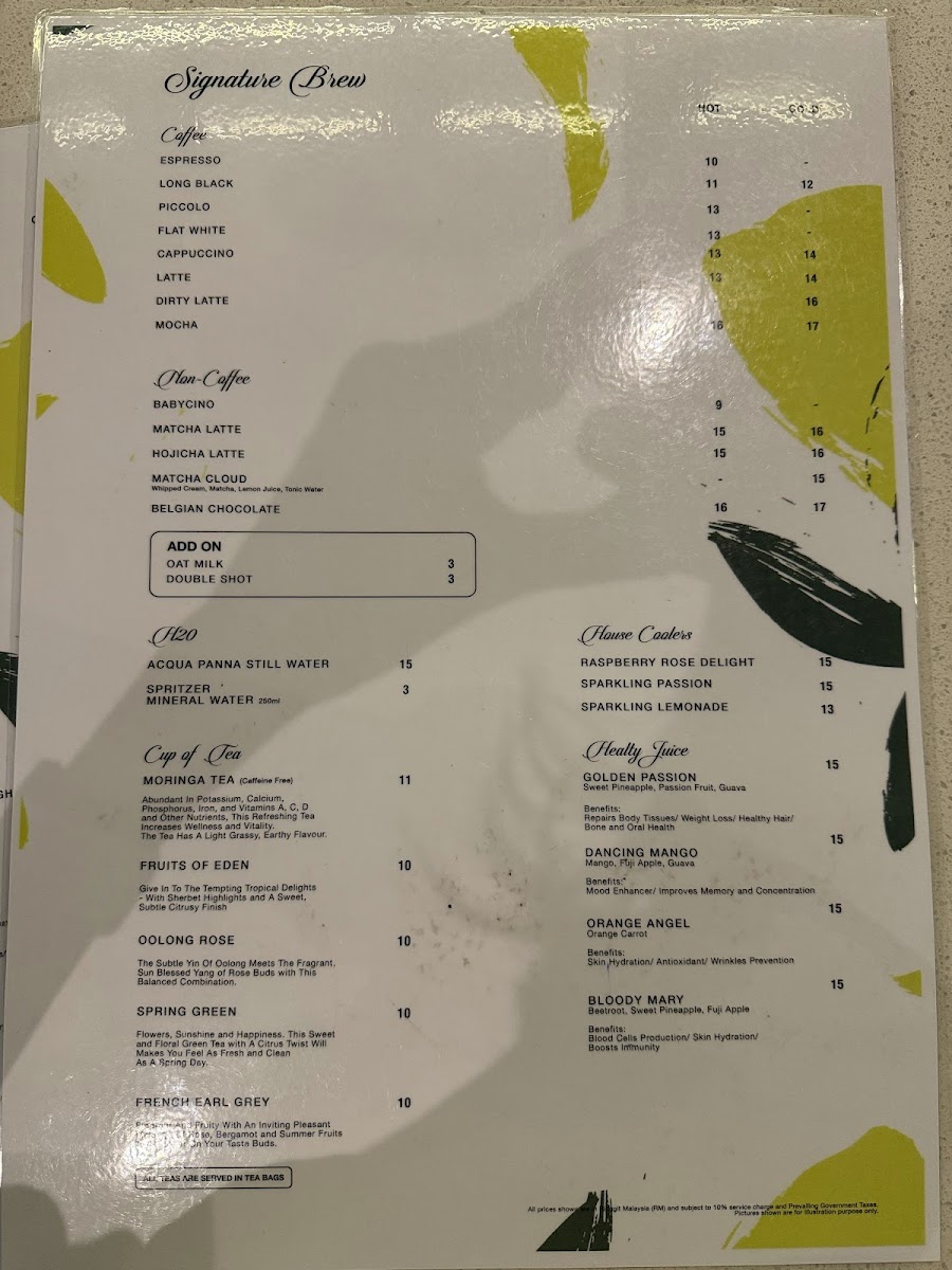 The Lemon Tree • Publika Photo Menu 1