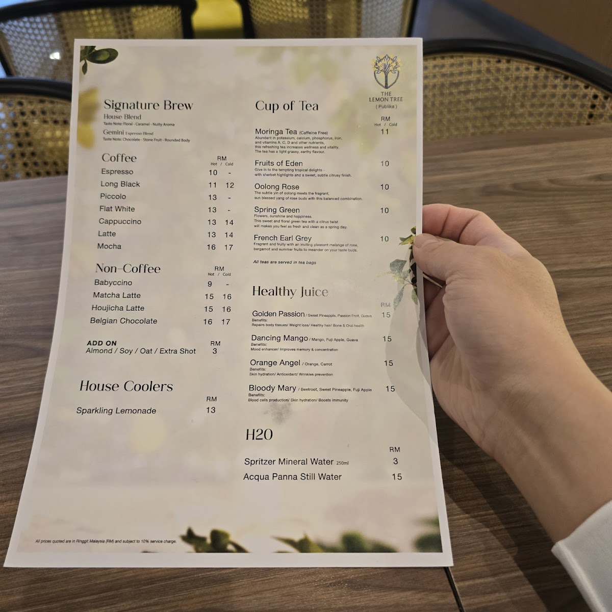 The Lemon Tree • Publika Photo Menu 4