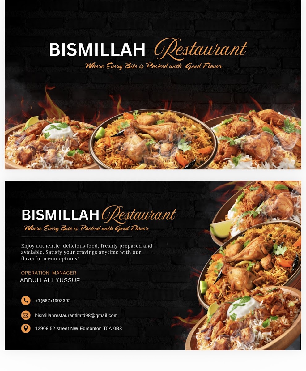 Bismillah restaurant lmtd Photo Menu 3