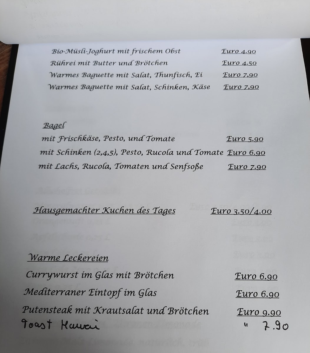 Bistro Cafe Landei Photo Menu 2